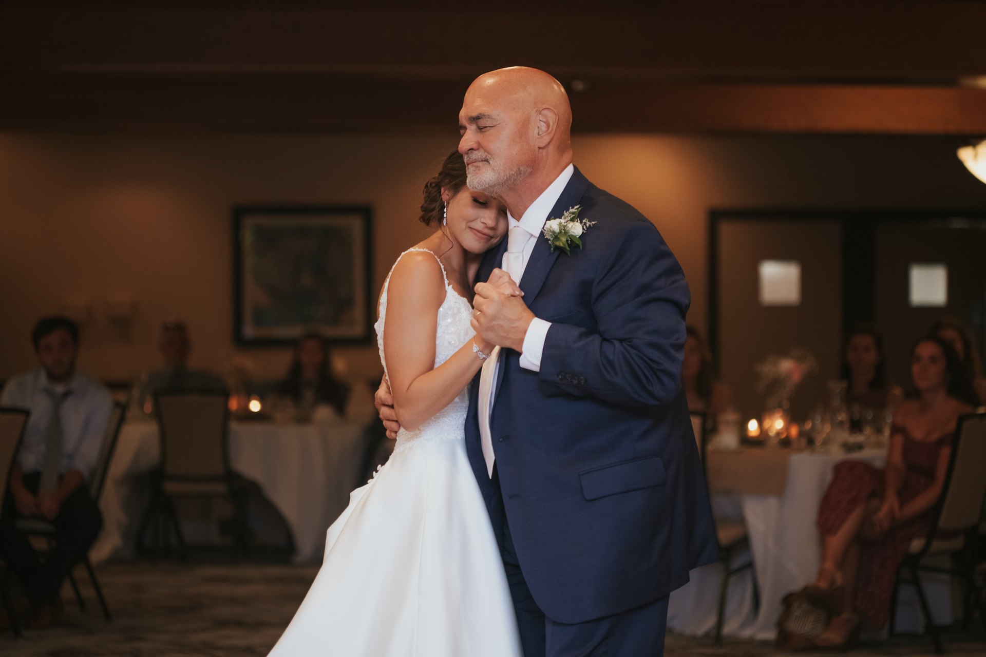 Father and daughter sharing a wedding dance — One Idea Entertainment