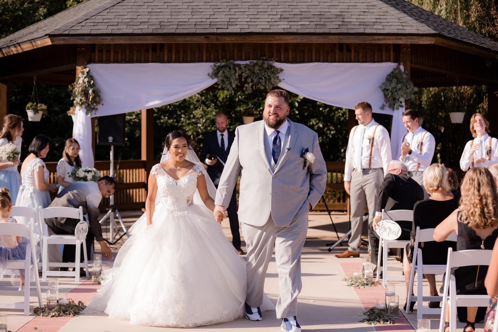 Bride dancing at the wedding reception — One Idea Entertainment