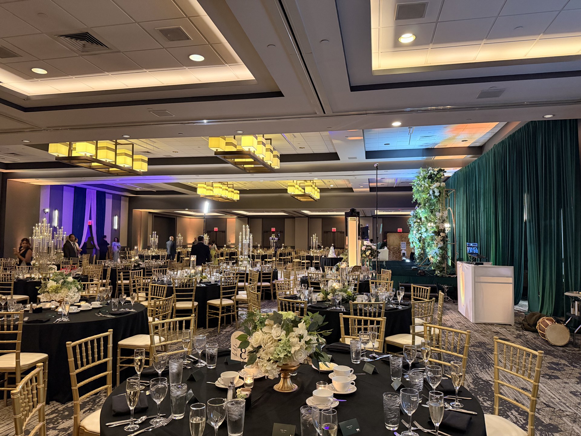 Wedding tables and reception production — One Idea Entertainment